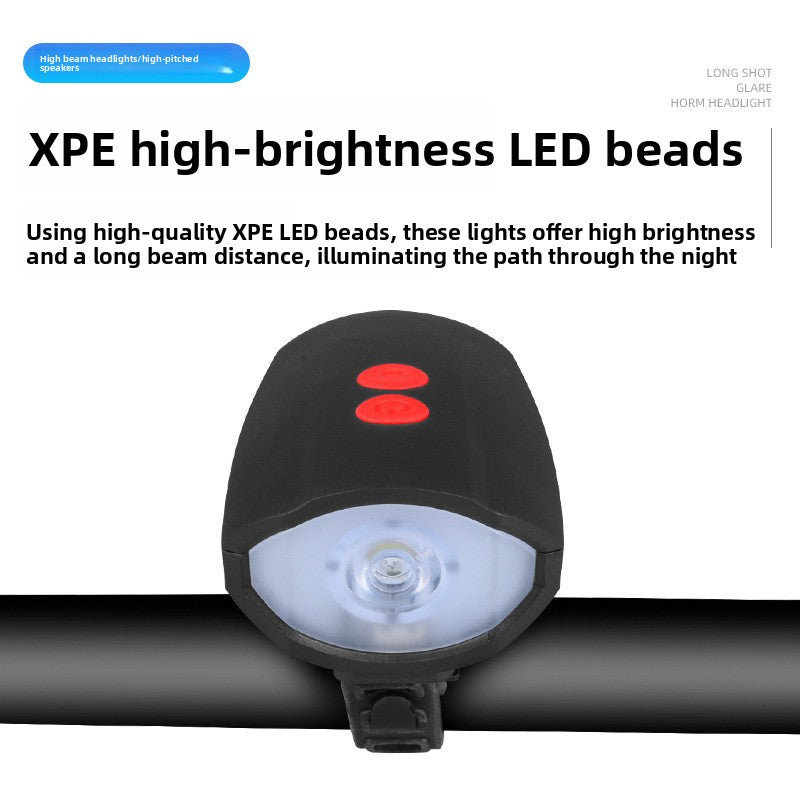 Gurexa™ Rechargeable Bike Light + Horn
