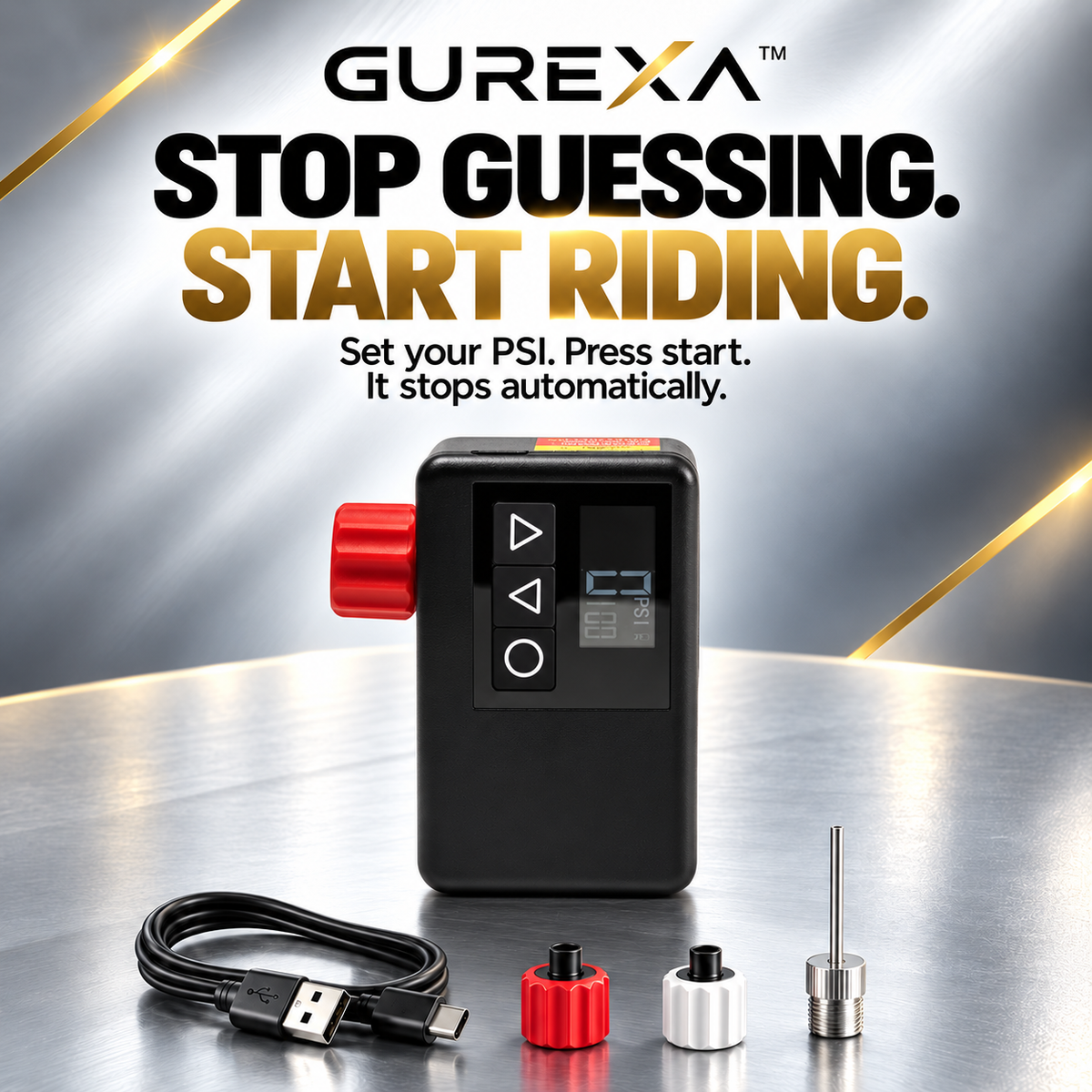 Gurexa™ Smart Tire Inflator