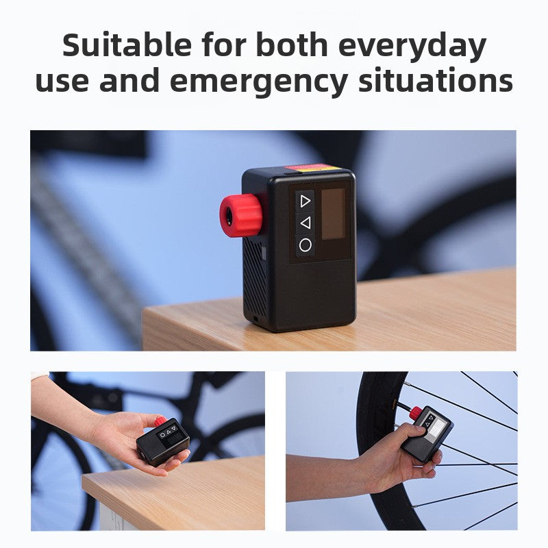 Portable Electric Bicycle Air Pump