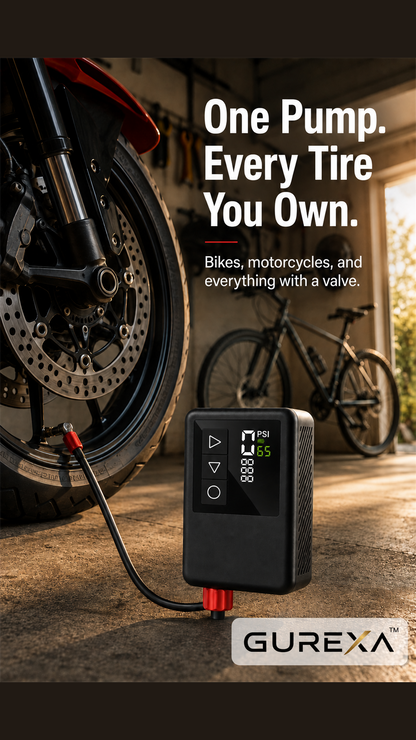 Gurexa™ Smart Tire Inflator